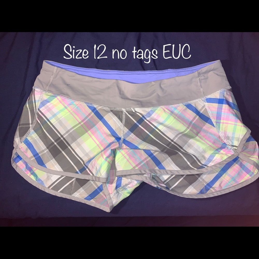 Size 12 Lululemon shorts